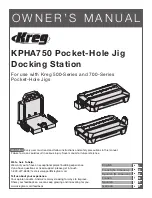 Preview for 1 page of Kreg KPHA750 Owner'S Manual