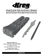 Preview for 1 page of Kreg KPHJ310 Owner'S Manual