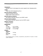 Preview for 17 page of Krell Industries Integrated Transport & Processor KPS-30i Owner'S Reference Manual