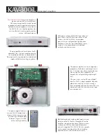 Предварительный просмотр 7 страницы Krell Industries KAV 3250 Brochure & Specs