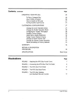 Preview for 4 page of Krell Industries KPS 25sc Instructions For Use Manual