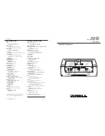 Krell Industries MP3 Docking Station User Manual preview