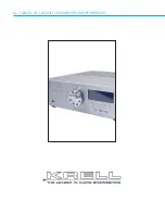 Krell Industries S-1200 Owner'S Reference Manual предпросмотр