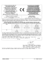 Preview for 3 page of Kremlin-Rexson M 22 A HPA Manual