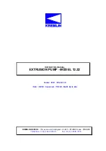 Предварительный просмотр 1 страницы Kremlin 12.22 Instruction Manual