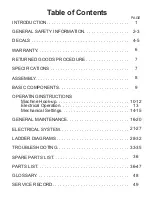 Предварительный просмотр 3 страницы Krendl 1300 Owner'S Manual