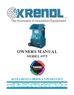 Krendl 575 Owner'S Manual preview