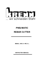 Krenn KRC 8 Instruction Manual preview