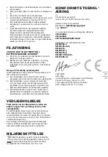 Preview for 47 page of Kress Elektrowerkzeuge KAC21 Instructions Manual