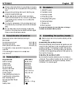 Preview for 9 page of KRESS 06 05 1301 Operating Instructions Manual