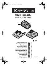 KRESS CSS 15 Operating Instructions Manual preview