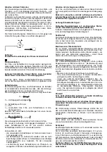 Preview for 5 page of KRESS FM 6955 Operating Instructions Manual