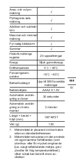 Предварительный просмотр 189 страницы KRESS KI200 Manual