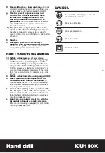 Preview for 3 page of KRESS KU110K Safety And Operating Manual