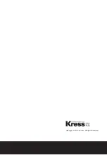 Preview for 12 page of KRESS KU420 Safety And Operating Manual