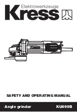 KRESS KU699B Safety And Operating Manual preview