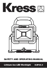 KRESS KUF05.9 Safety And Operating Manual preview