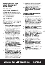 Preview for 3 page of KRESS KUF05.9 Safety And Operating Manual