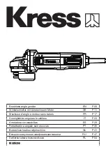 KRESS KUS26 Manual preview