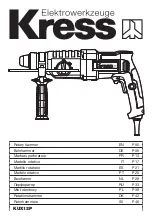 Preview for 1 page of KRESS KUX12P Original Instructions Manual