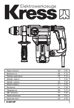 KRESS KUX15P Original Instructions Manual preview