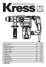 Предварительный просмотр 1 страницы KRESS KUX15P Original Instructions Manual