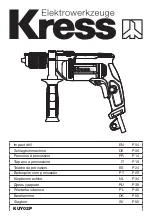 Preview for 1 page of KRESS KUY02P Original Instructions Manual