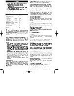 Preview for 7 page of KRESS SBLR 2475 Operating Instructions Manual