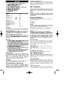 Preview for 21 page of KRESS SBLR 2475 Operating Instructions Manual