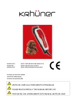 Предварительный просмотр 1 страницы KRHÜNER 36291 Instruction Manual