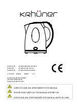 Preview for 1 page of KRHÜNER 37548 Instruction Manual