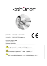 Предварительный просмотр 1 страницы KRHÜNER 40103 Instruction Manual