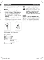 Preview for 3 page of Krigsvoll WORKLITE 440674 Manual