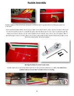 Preview for 8 page of Krill Avanti S jet 2.1m ARF Assembly Manual