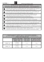 Предварительный просмотр 8 страницы KRION INTER 1 PL. BR/TR 90 Installation Manual