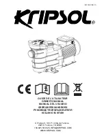 Предварительный просмотр 1 страницы Kripsol S2-025M Owner'S Manual