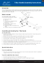 Kris Holm T-bar Handle Assembly Instructions preview