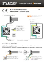 krispol STARCUS SIL STE Series Instruction Manual preview