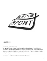 Preview for 2 page of Kriss Sport Superpunch BOXER User Manual