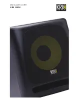 Предварительный просмотр 1 страницы KRK KRK10s User Manual