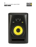 KRK R6 User Manual preview