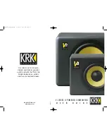 Preview for 1 page of KRK V12 S User Manual