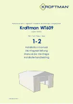 KROFTMAN WT609 Installation Manual preview