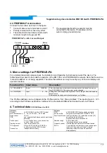 Preview for 7 page of KROHNE BM 100 A Supplementary Installation And Operating Instructions