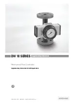 Предварительный просмотр 1 страницы KROHNE DW 18 Series Supplementary Instructions Manual