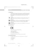 Preview for 5 page of KROHNE OPTIMASS 6000 Handbook