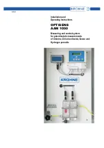 Preview for 1 page of KROHNE OPTISENS AAM 1050 Installation And Operating Instructions Manual