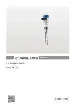 Предварительный просмотр 1 страницы KROHNE OPTISWITCH 3100 C Handbook