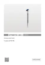 KROHNE OPTISWITCH 3300 C Handbook предпросмотр