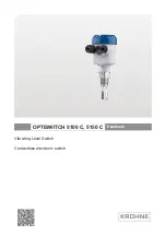 KROHNE OPTISWITCH 5100 C Manual preview